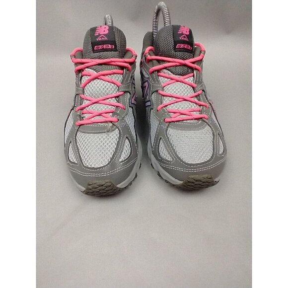 New Balance 573 V2 Trail Running Shoes Womens 6.5 Gray All Terrain Pink Gray - Picture 2 of 14